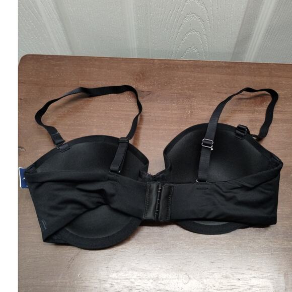NWT Gap Body Size 32D (Medium) Black Everyday Multiway Bra - Picture 3 of 7
